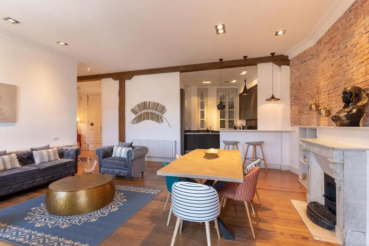 Apartment Confort Y Diseno Con Vistas Al Casco Viejo Bilbao
